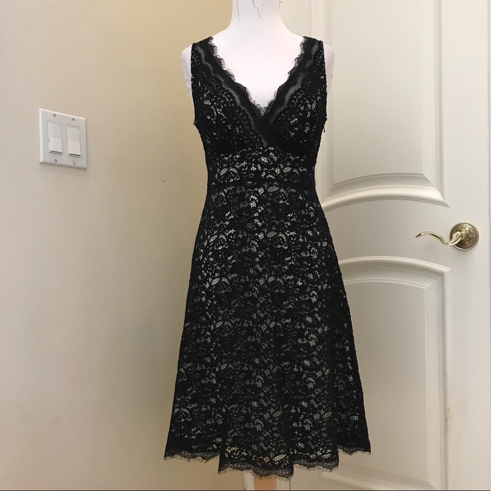 NWOT White House/Black Market black lace dress